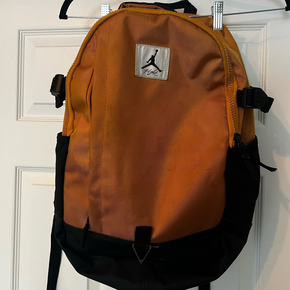 Jordan Men's Backpack in Orange and Black